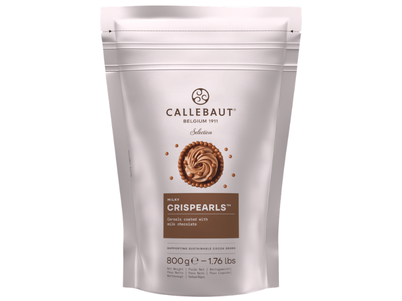Crispearls Callebaut Selection Cereais de Chocolate Leite 800g