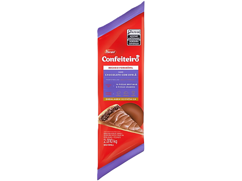 Recheio Forneável Harald Confeiteiro Avelã 2,010kg