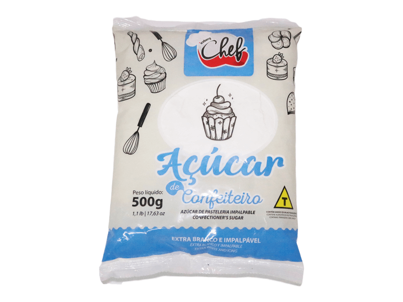 Açúcar Confeiteiro 500g - Iceberg 