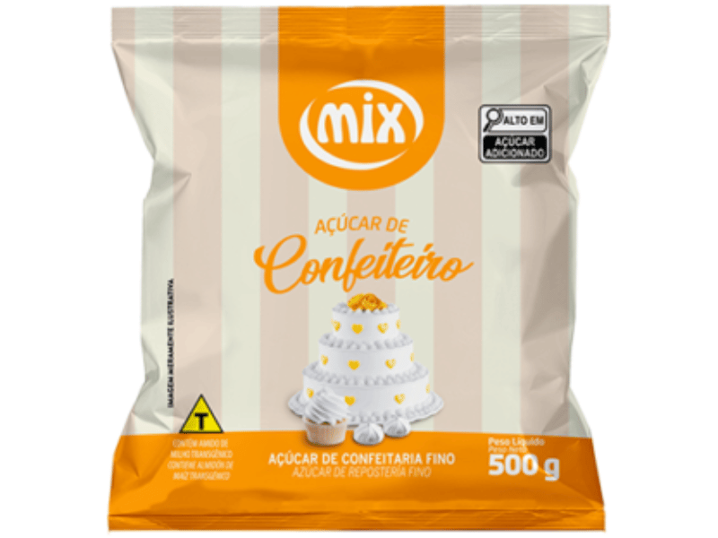 Açúcar Confeiteiro 500g - Mix
