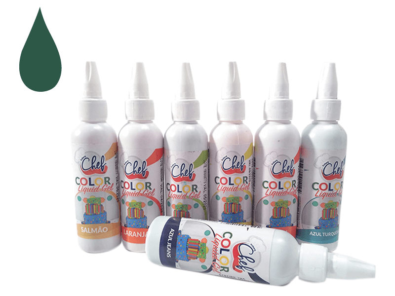 Anilina Liquigel Verde Bandeira 25 - Iceberg