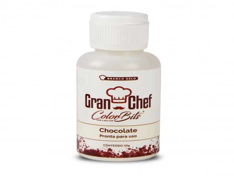 Corante Color Bits Branco para Chocolate 50g - Gran Chef