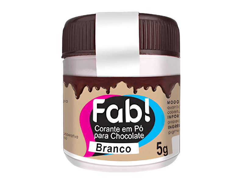 Corante em Pó para Chocolate Branco - Fab!