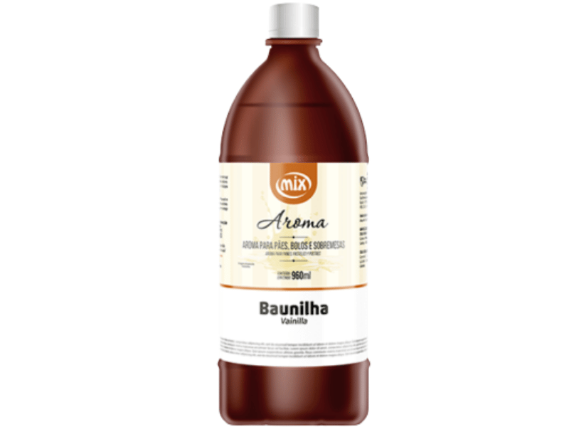 Aroma Artificial Baunilha 960ml - Mix