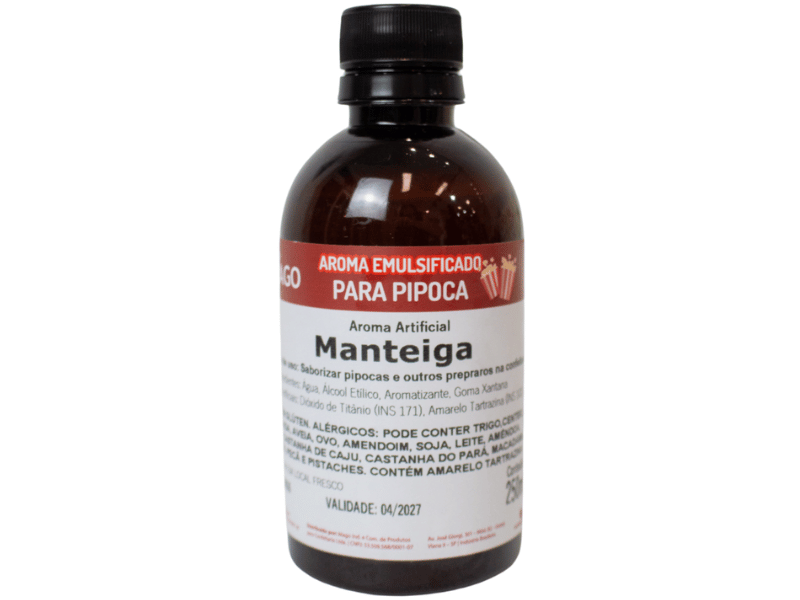 Aroma Artificial para Pipoca de Manteiga 250ml - Mago