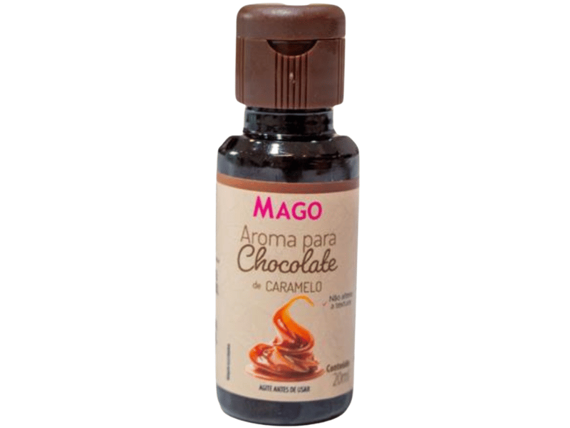 Aroma para Chocolate Caramelo 20ml - Mago