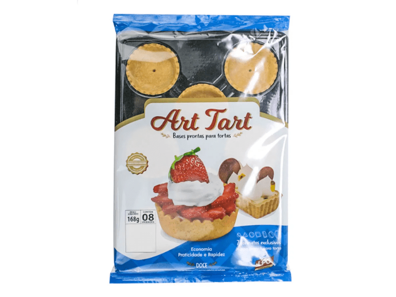 Base Pronta para Torta Circular 7 cm c/ 8 unidades BT 54 - Art Tart