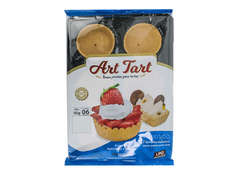 Base Pronta para Torta Circular 8,4 cm c/ 6 unidades BT 55 - Art Tart