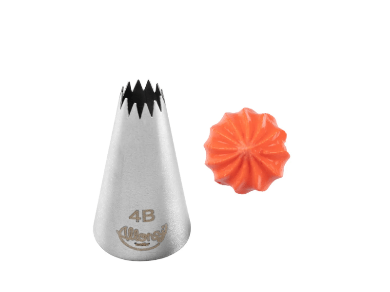Bico de Confeitar Pitanga Aberta N 4B -  Allonsy