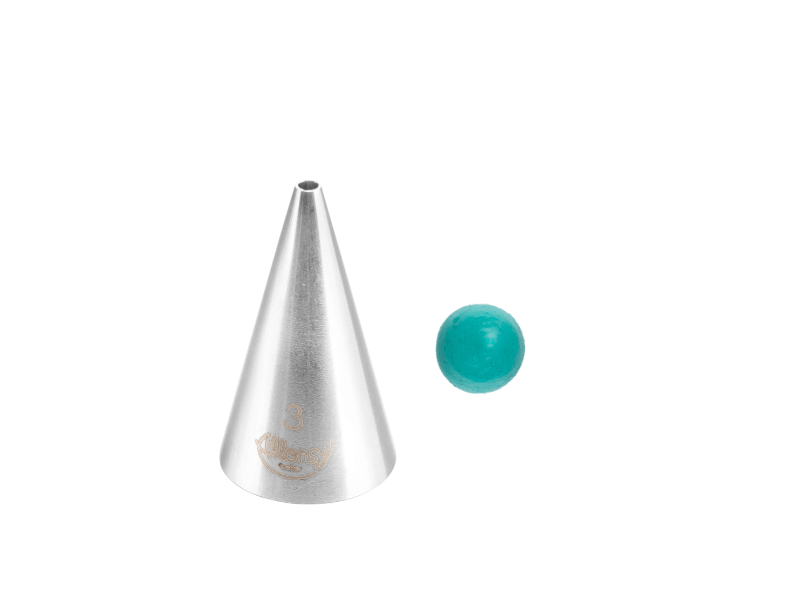 Bico para Confeitar Perlê N3 - Allonsy