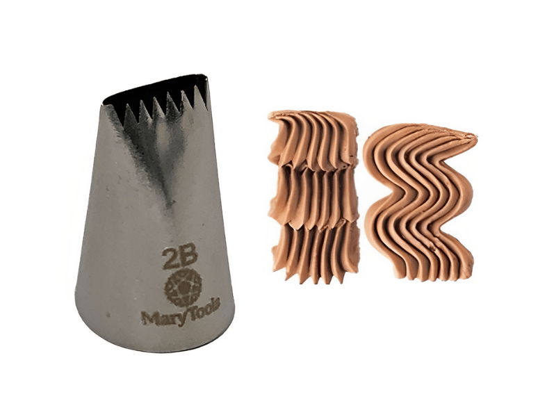 Bico de Confeitar Serra MT2B - Mary Tools 