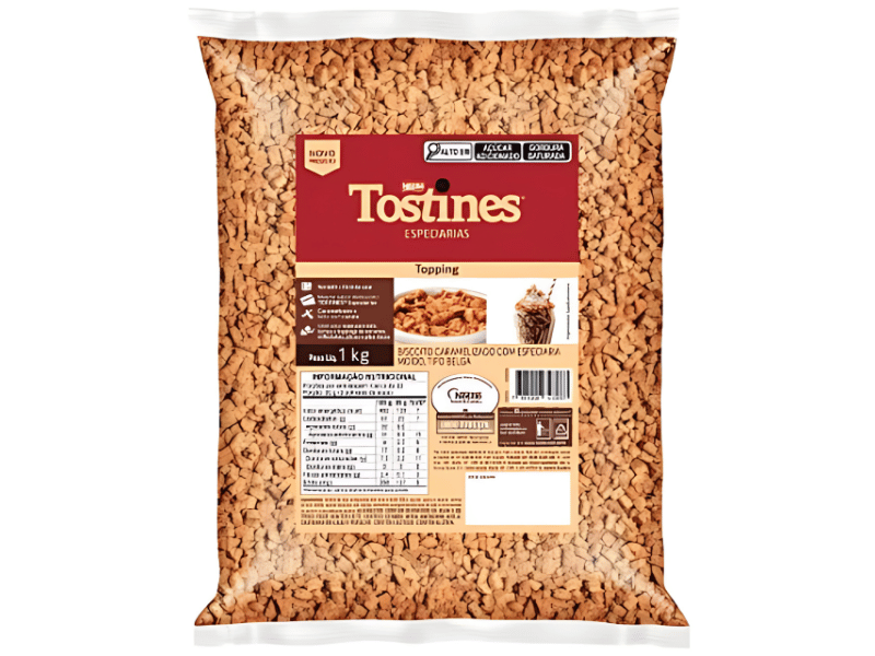 Biscoito Triturado Tostines Especiarias 1kg - Nestlé