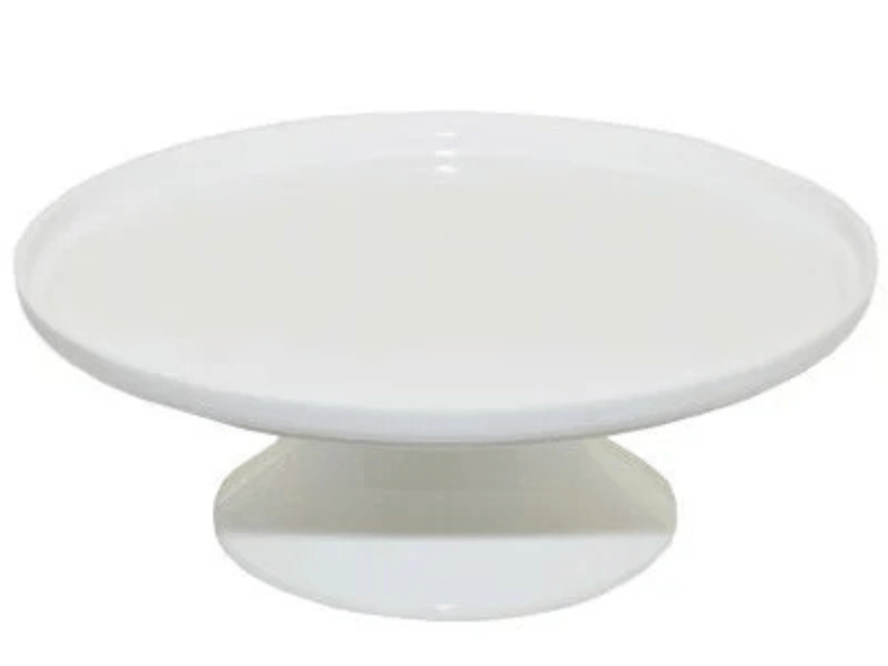 Boleira Cake Branca 20x7,3 cm - Mirandinha