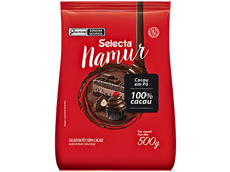 Cacau em Pó Selecta 100% 500g - Mix 