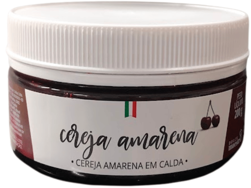 Calda Cereja Amarena 200g - Dolce Maestro Unika 