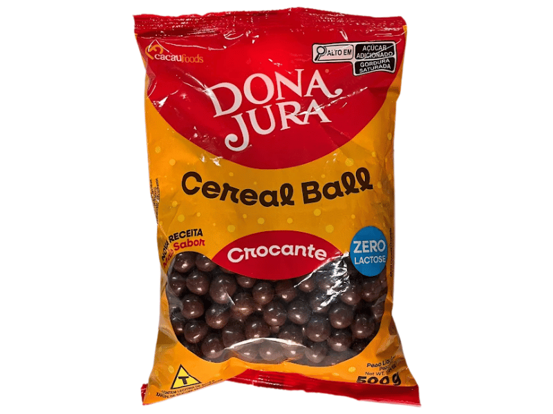Cereal Crocante Dona Jura Big Chocolate 500g - Cacau Foods 