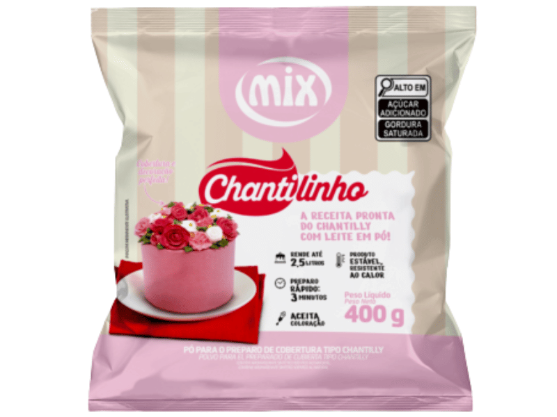 Chantilinho 400g - Mix