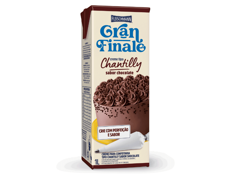 Chantilly Chocolate Gran Finale 1L - Fleischmann