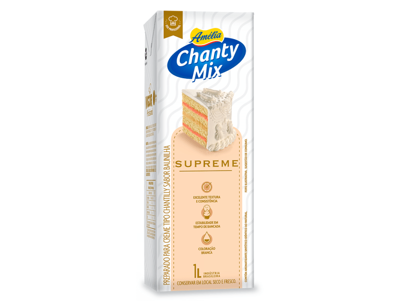 Chantilly Creme Chanty Mix Supreme Amélia 1L - Vigor