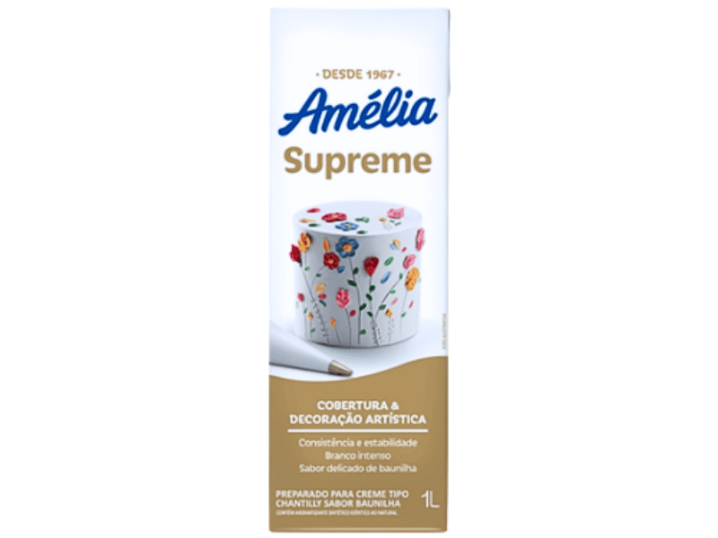 Chantilly Creme Chanty Mix Supreme Amélia 1L - Vigor