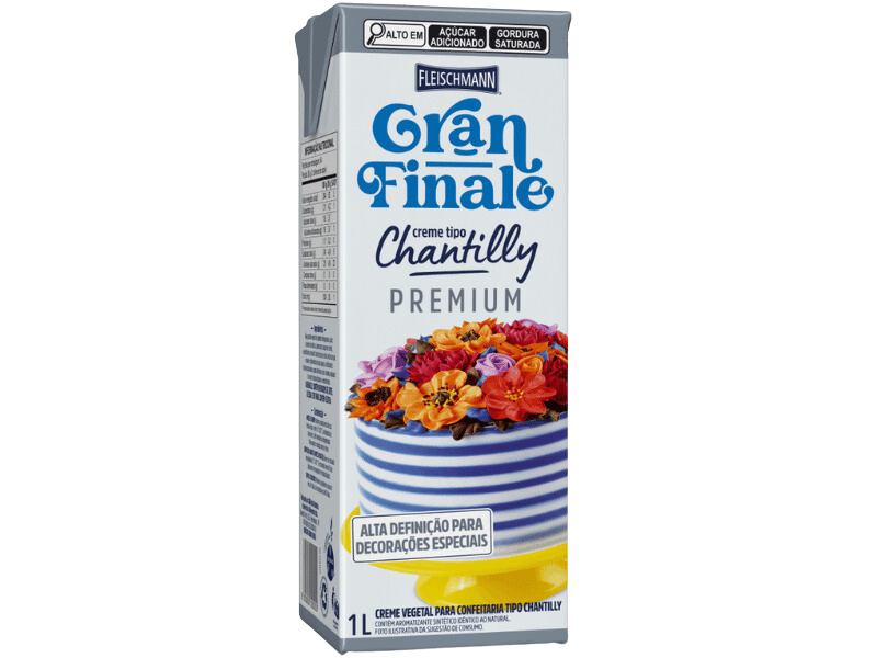 Chantilly Gran Finale Premium 1L - Fleischmann