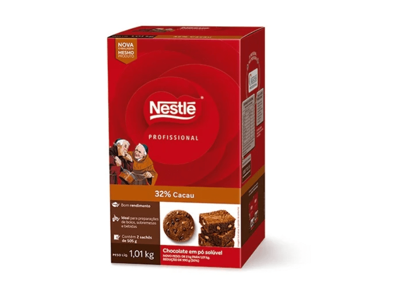 Chocolate em Pó Nestlé 32 % Cacau 1,01kg
