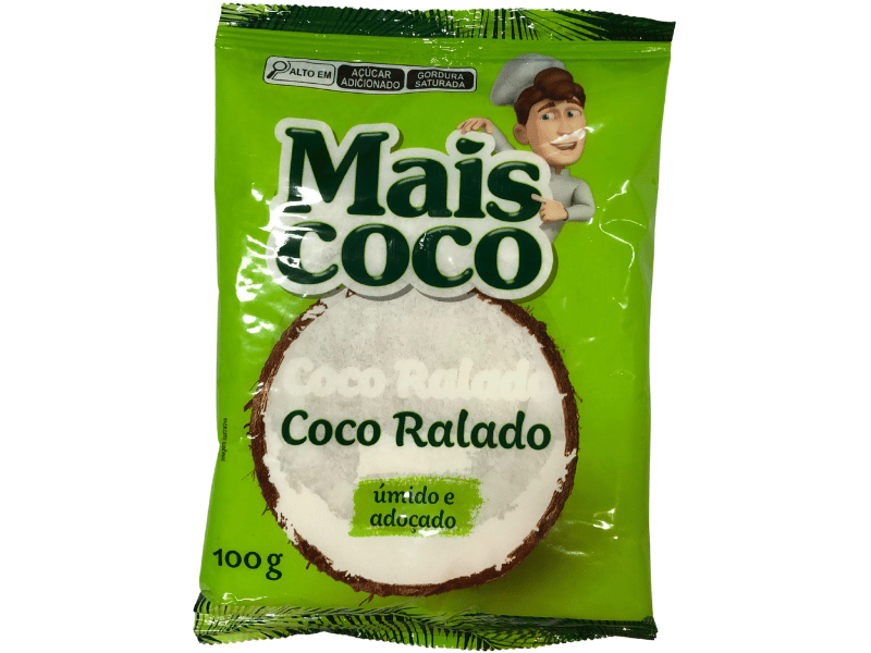 Coco Ralado 100g – Mais Coco