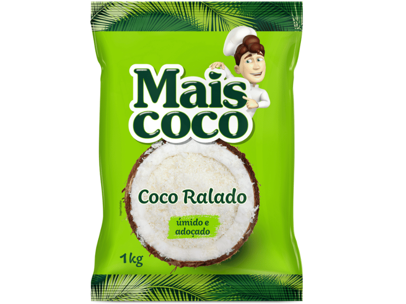 Coco Ralado 1kg – Mais Coco