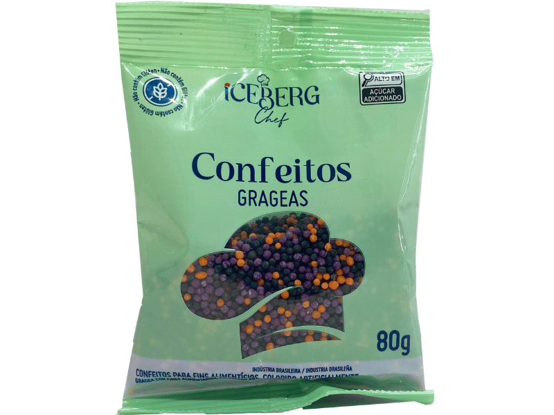 Confeito Decorativo Halloween 80g - Icerberg
