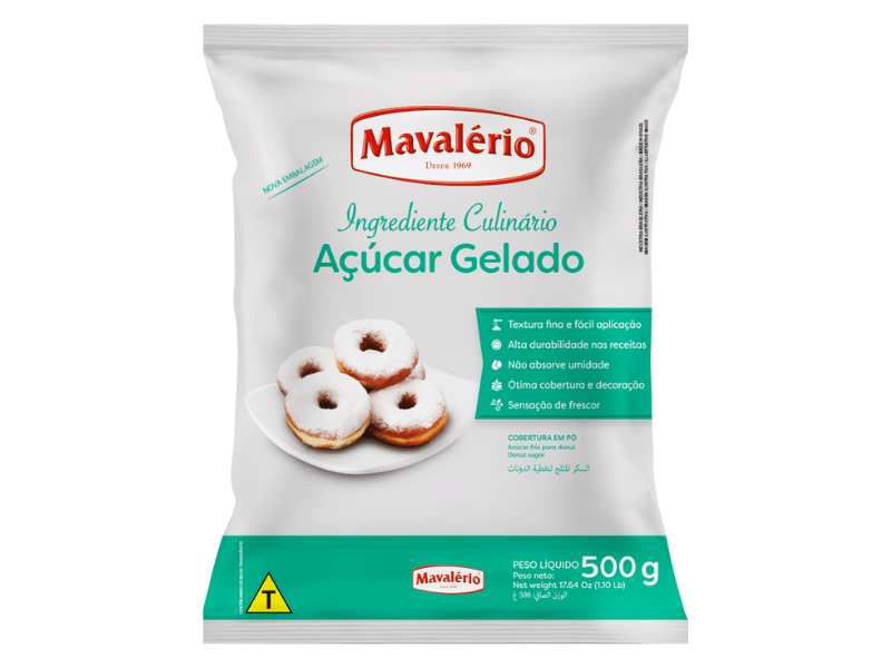 Açúcar Gelado 500g - Mavalério