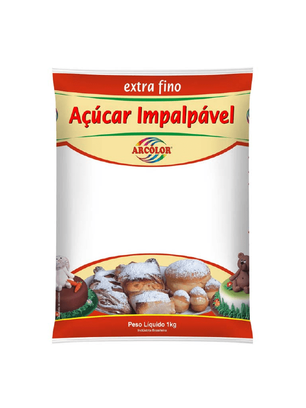 Açúcar Impalpável 1kg - Arcólor