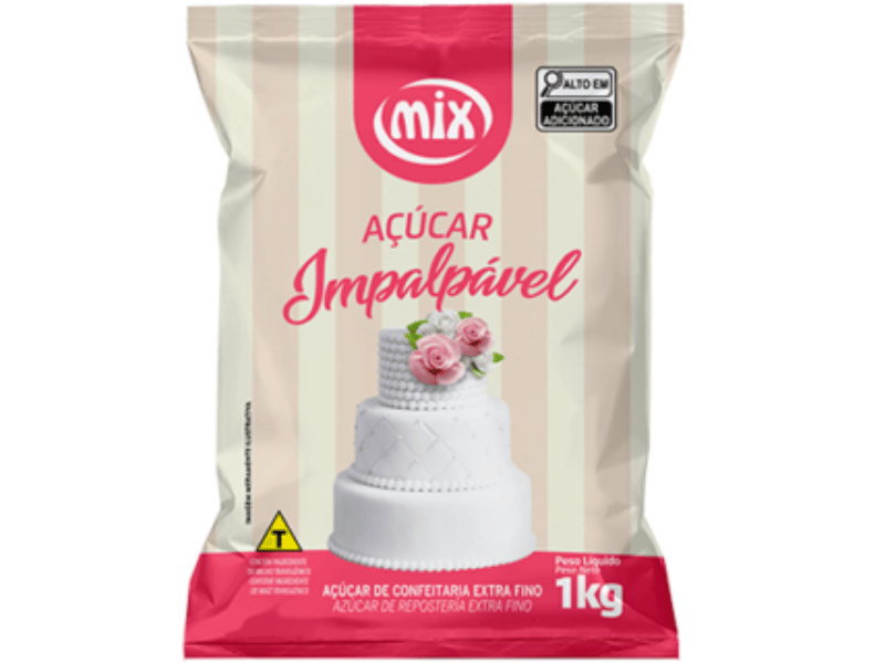 Açúcar Impalpável 1kg - Mix