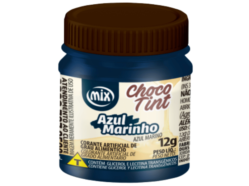 Corante Gel para Chocolate Azul Marinho 12g - Mix