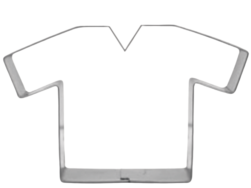 Cortador Inox Camiseta 9 cm - Prime Chef