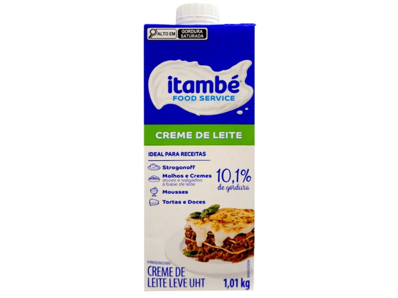 Creme de Leite 10% de Gordura 1kg  - Itambé