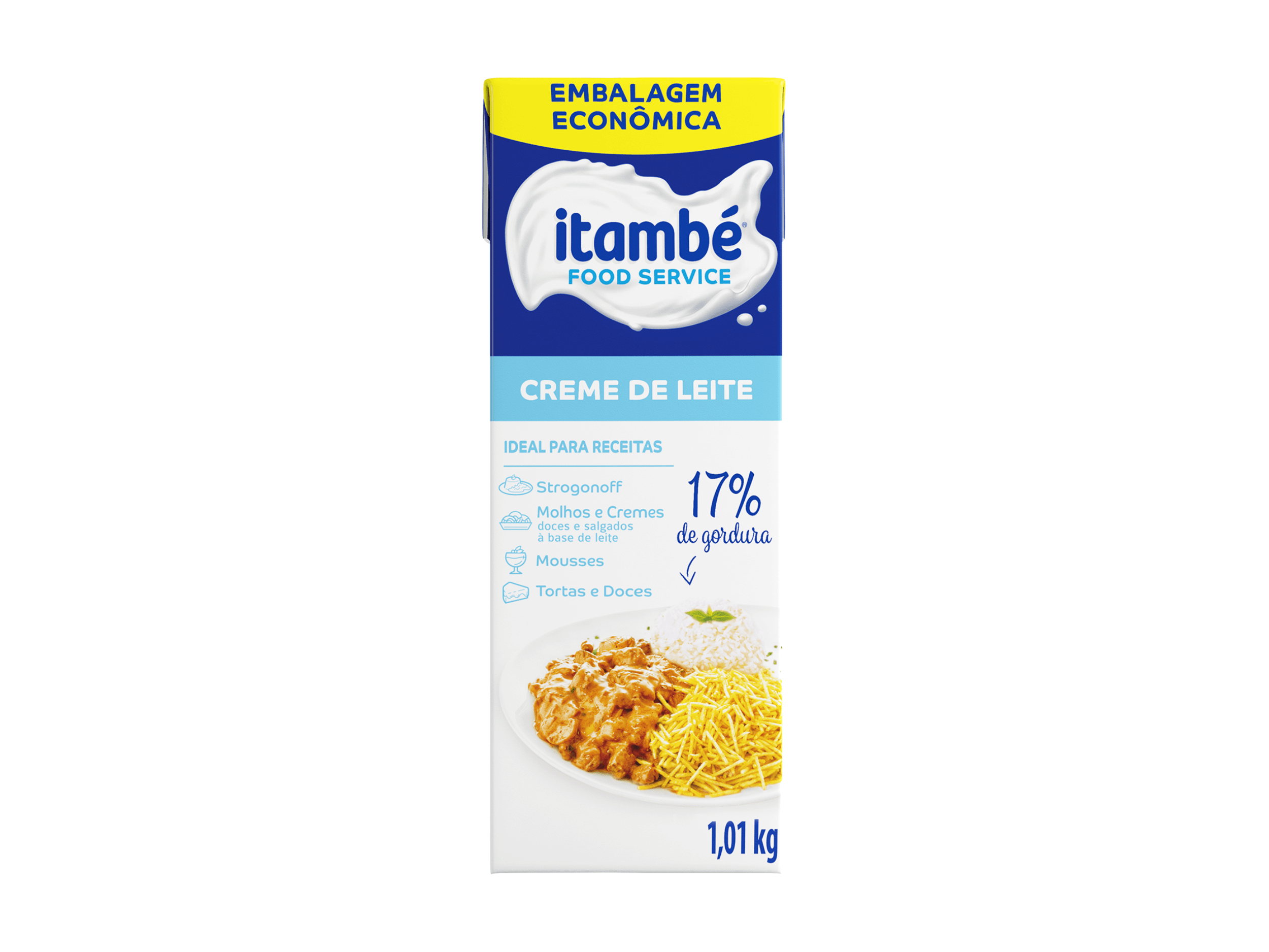 Creme de Leite 17% de Gordura 1kg - Itambé 
