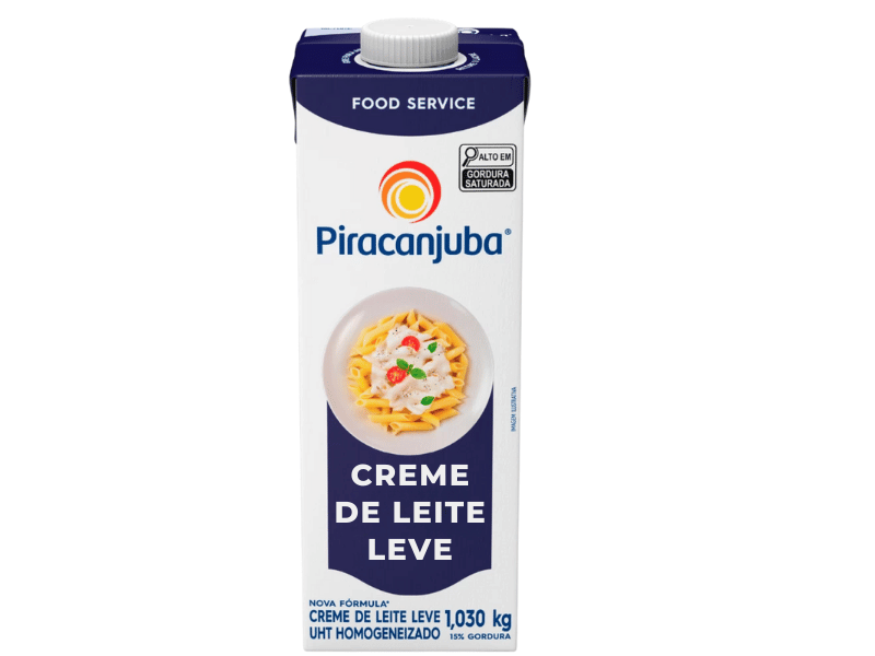 Creme de Leite 15% de Gordura 1,03kg  - Piracanjuba