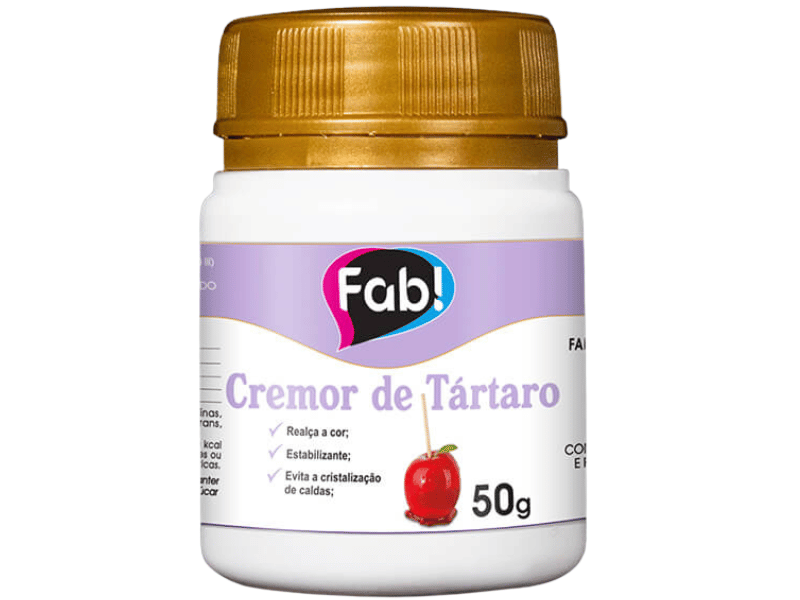 Cremor de Tártaro 50g - Fab!