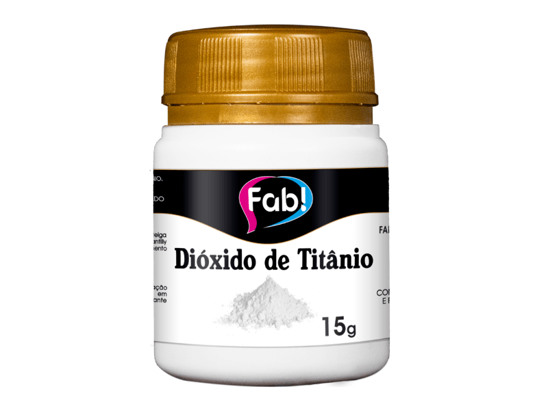 Dióxido de Titânio 15g - Fab!