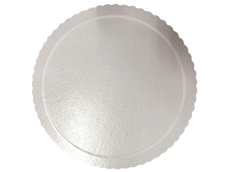 Disco Laminado Cake Board Branco 38 cm - Ultrafest