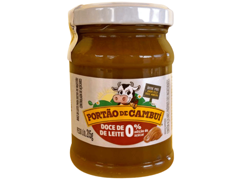 Doce de Leite Zero Açúcar 215g - Portão de Cambuí