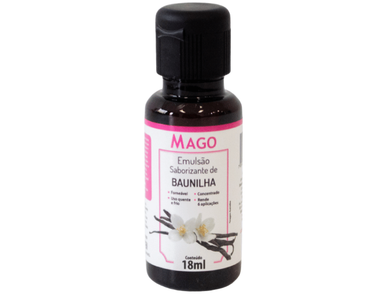 Emulsão Saborizante de Baunilha 18ml - Mago