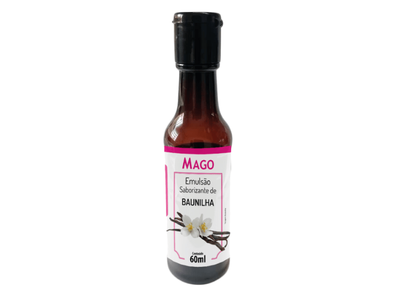 Emulsão Saborizante de Baunilha 60ml - Mago