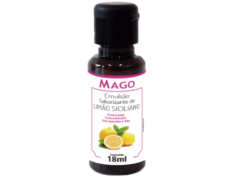 Emulsão Saborizante de Limão Siciliano 18ml - Mago