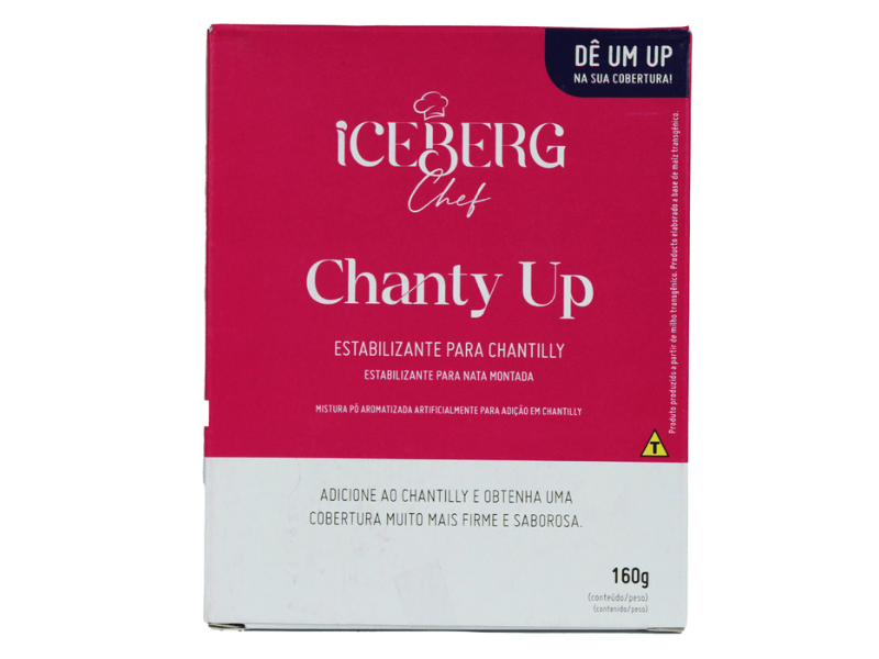 Estabilizante para Chantilly Chanty Up 160g - Iceberg