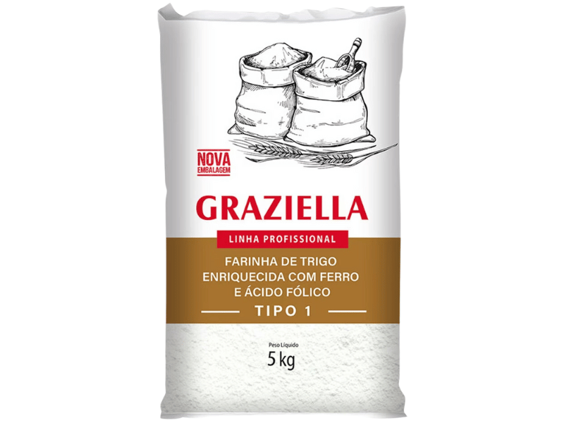 Farinha de Trigo 5kg - Graziella