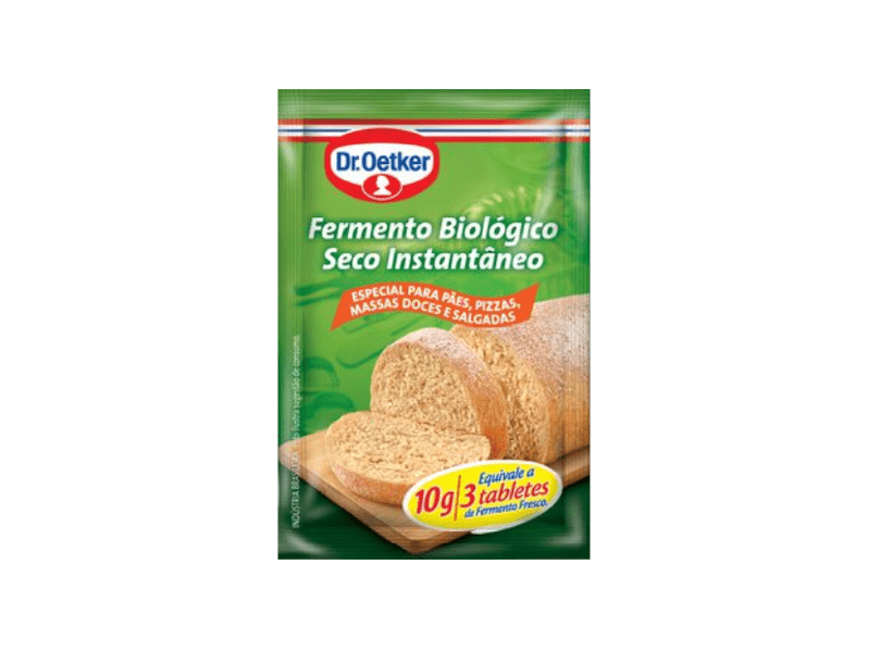 Fermento Biológico Seco Instantâneo 10g - Dr. Oetker