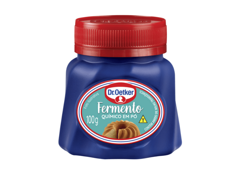Fermento Químico em Pó Dr.Oetker 100g - Mavalério