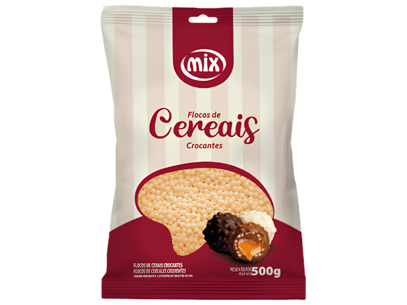 Flocos de Cereais Crocantes Neutro 500g Mix 