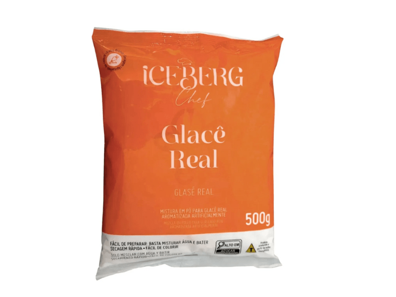 Glacê Real em pó 500g - Iceberg